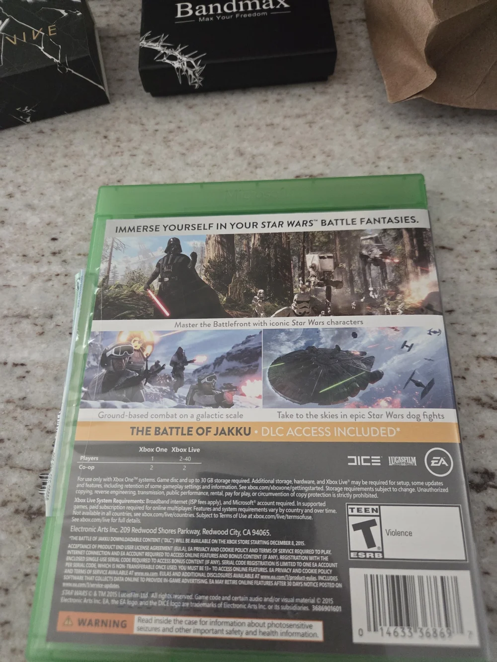 Star Wars Battlefront - Green Case
